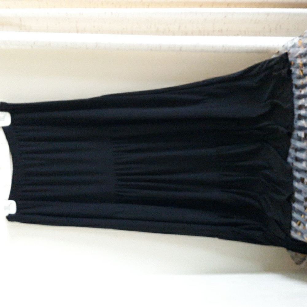 Double Take Black Prairie Style Skirt #74